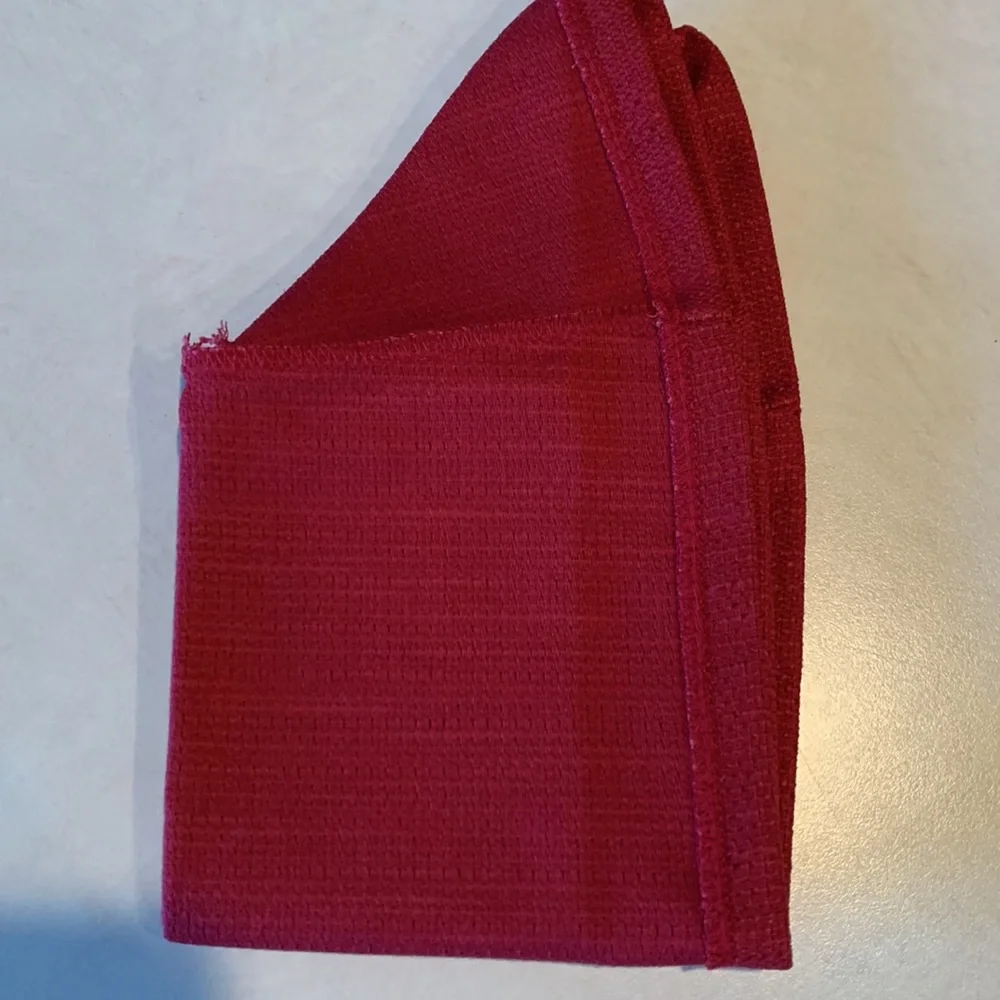 Longaberger Fabric Liner for the Vacation Keepsake Basket in Paprika. NEW